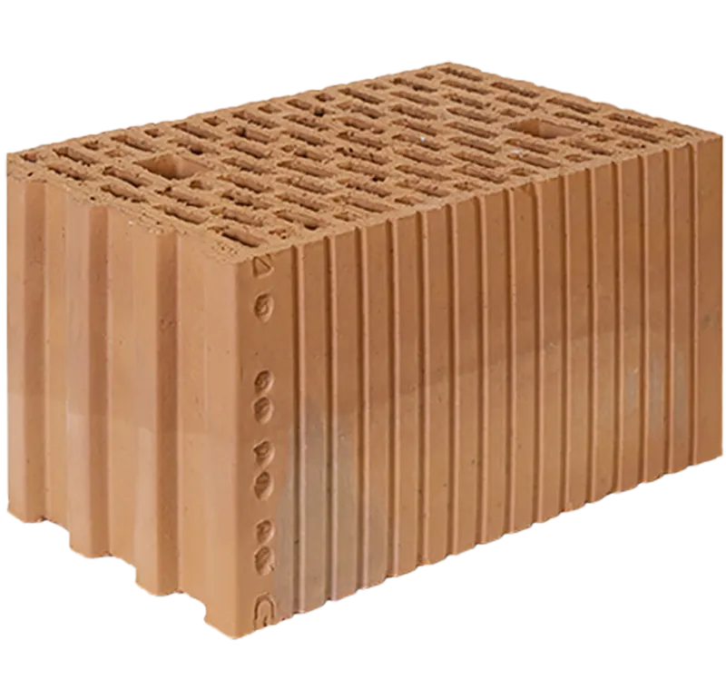 Камень поризованный Poromax-250-Д 11,2 NF 398*250*219, 398x250x219 мм