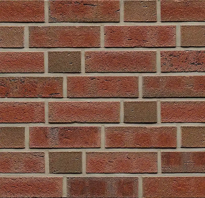 Кирпич клинкерный Feldhaus Klinker K377WDF lava maron rustico, 215x102x65 мм