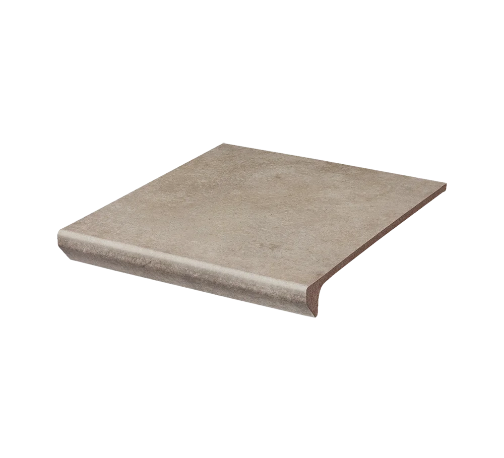 Клинкерная ступень с капиносом Paradyz Viano Beige, 300x330x11 мм