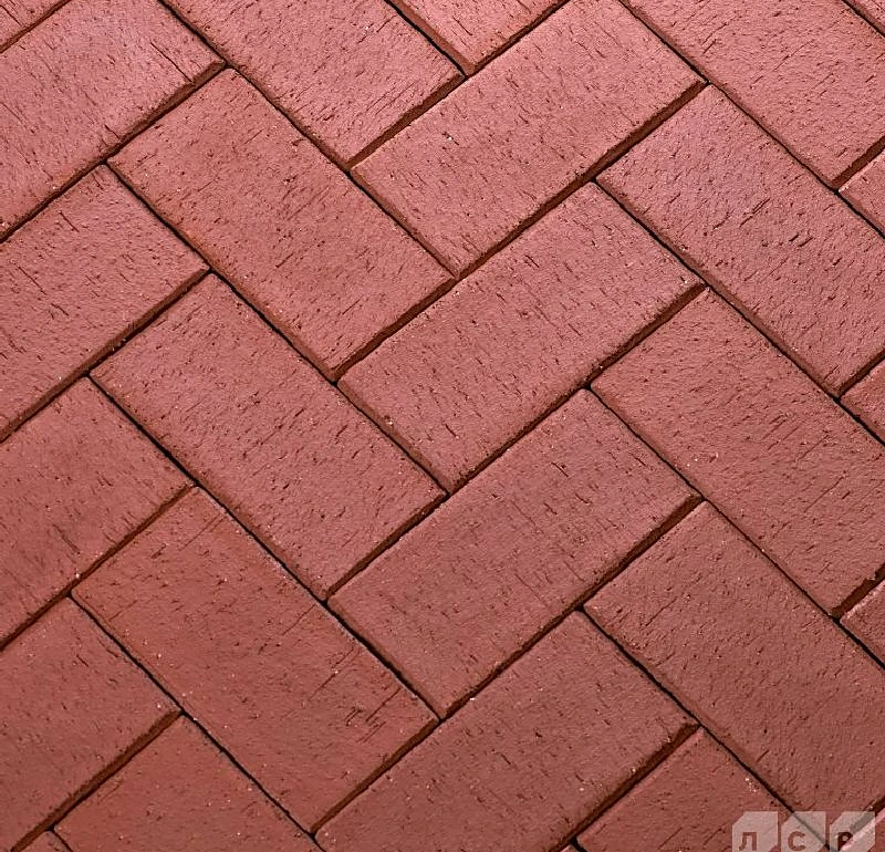 Клинкерная брусчатка ЛСР Эдинбург, 200x100x50 мм