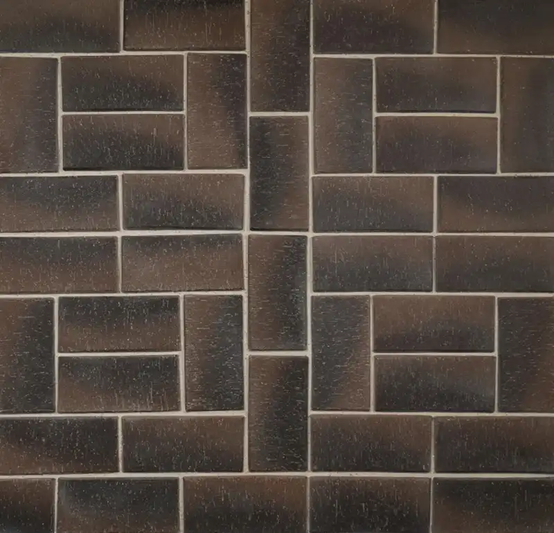 Клинкерная брусчатка ЛСР Гамбург, 200x100x50 мм