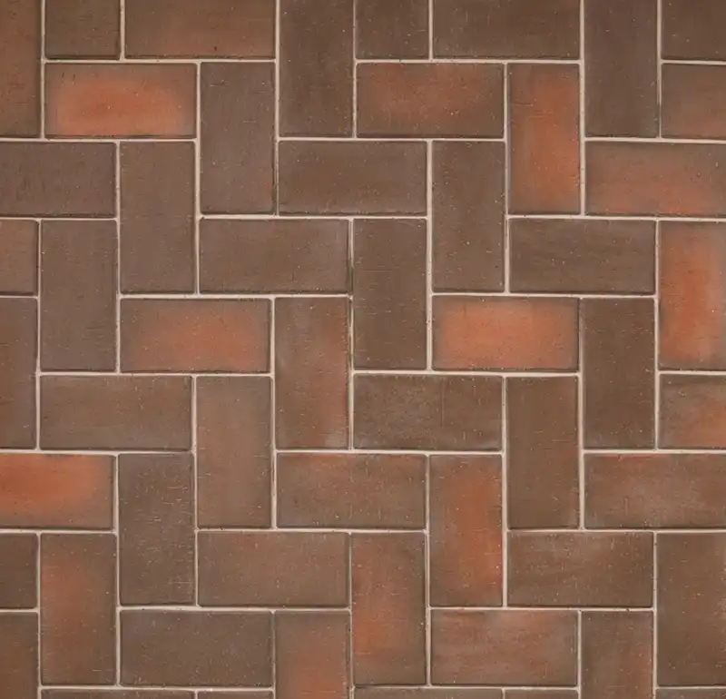 Клинкерная брусчатка ЛСР Глазго, 200x100x50 мм