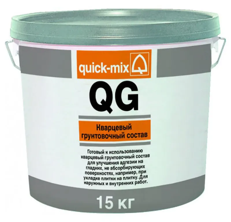 Кварцевый грунтовочный раствор QG Quick-mix Sievert