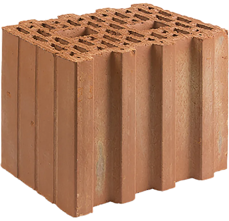Камень поризованный Poromax-280-1/2-Д 6,1 NF 199*280*215, 199x280x215 мм
