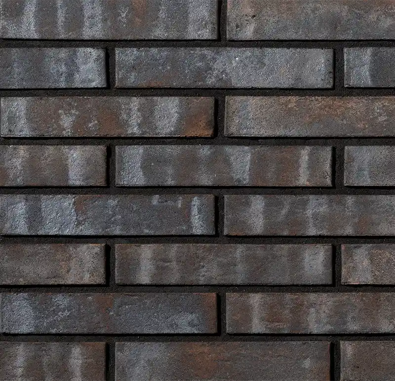 Кирпич клинкерный полнотелый Plinfa Iron 2912, 270x85x50 мм