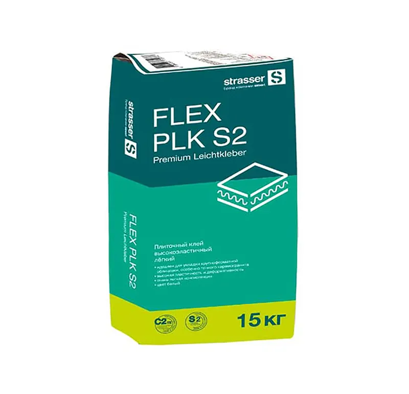Клей высокоэластичный strasser FLEX PLK S2 белый