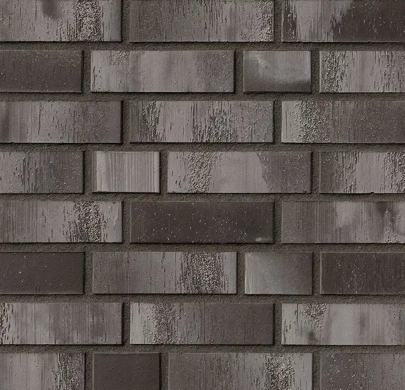 Кирпич клинкерный Roben Lyon schwarz glatt, 240x115x71 мм