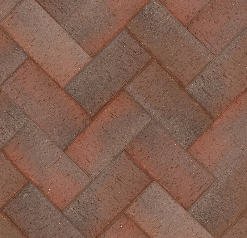 Клинкерная брусчатка ЛСР Женева, 200x100x50 мм
