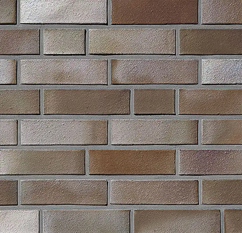 Кирпич клинкерный Roben Accum blau-braun glatt, 240x115x71 мм
