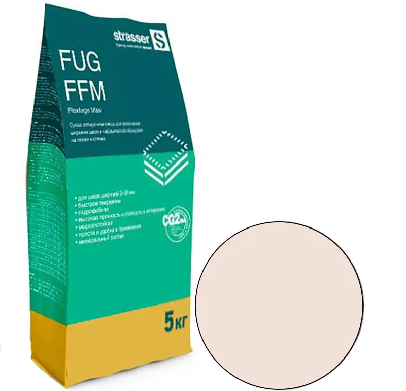 FUG FFM 12 Quick-mix Сухая затирочная смесь для широких швов 3-20 мм, сандаловый