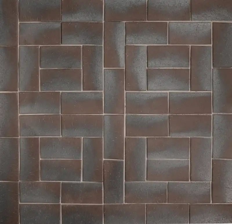 Клинкерная брусчатка ЛСР Франкфурт, 200x100x50 мм