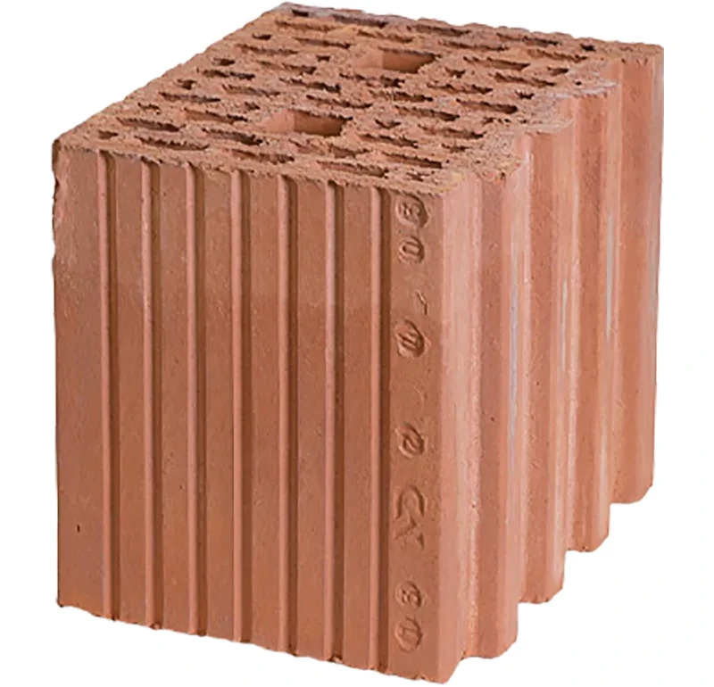 Камень поризованный Poromax-250-1/2-Д 5,5 NF, 197x250x219 мм