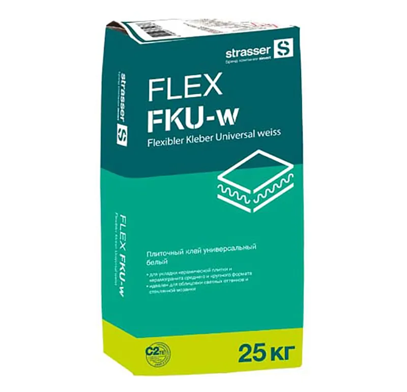 Клей универсальный strasser FLEX FKU-w белый