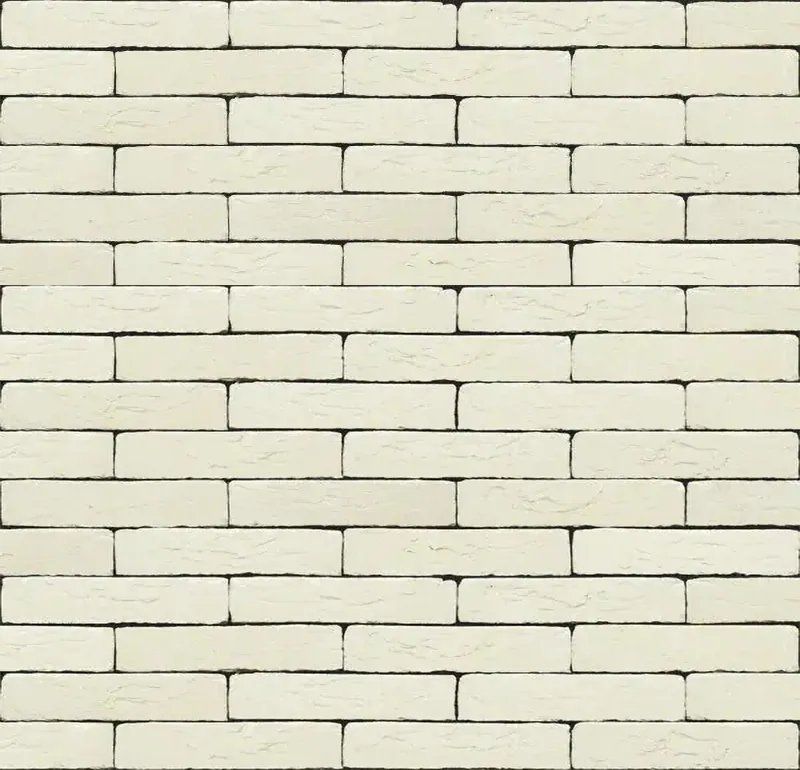 Плитка под кирпич ручной формовки Nelissen Rodruza Wit, 215x20x65 мм