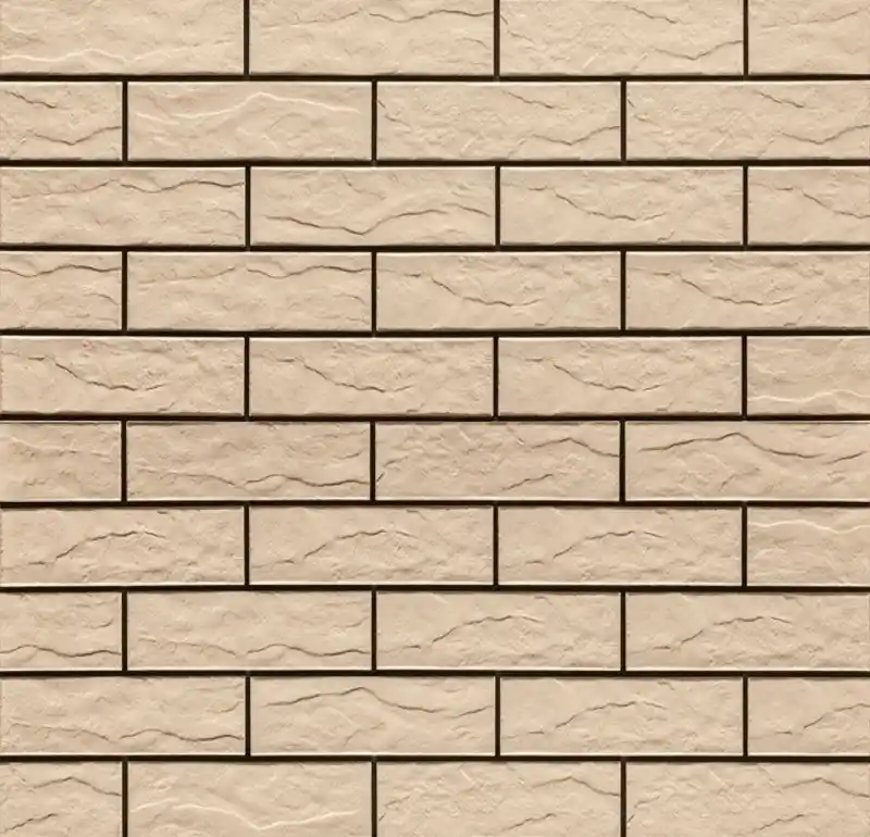 Клинкерная плитка под кирпич Cerrad Krem Rustiko, 245x65x6,5 мм