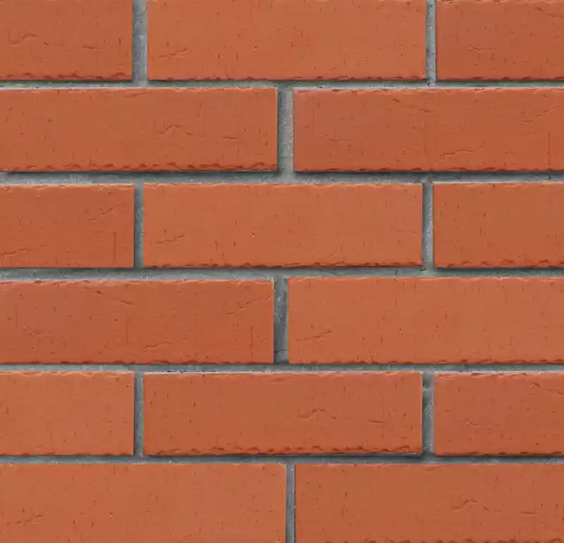 Кирпич клинкерный ЛСР красный Кембридж винтаж, 250x85x65 мм