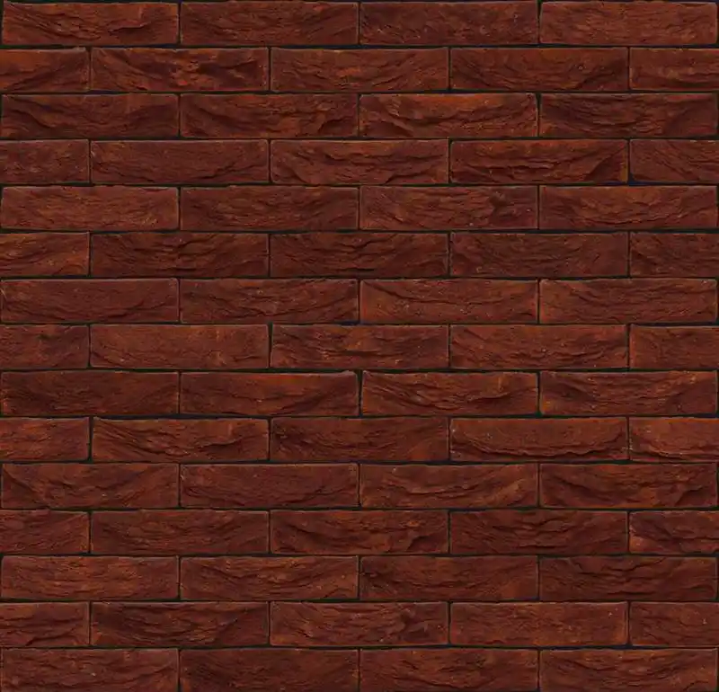 Плитка под кирпич ручной формовки Nelissen Aubergine, 215x20x65 мм
