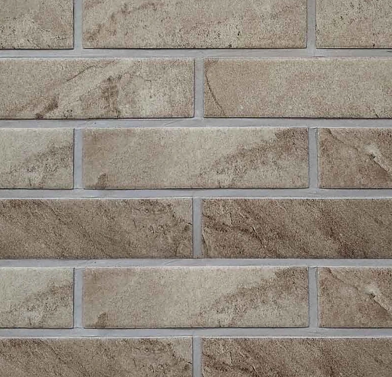 Фасадные термопанели с клинкерной плиткой Mattone Pietra Beige