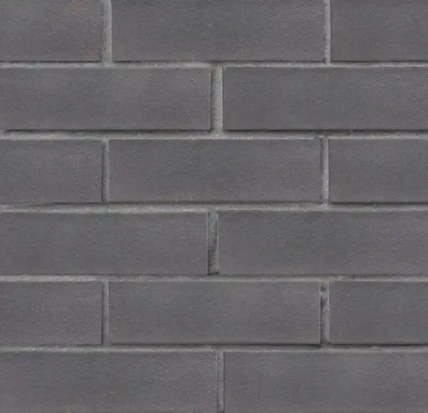 Кирпич клинкерный ЛСР графитовый Гётеборг гладкий, 250x85x65 мм