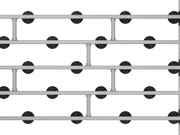 Регулируемая опора HILST LIFT self-leveling HL1 (35-50мм)