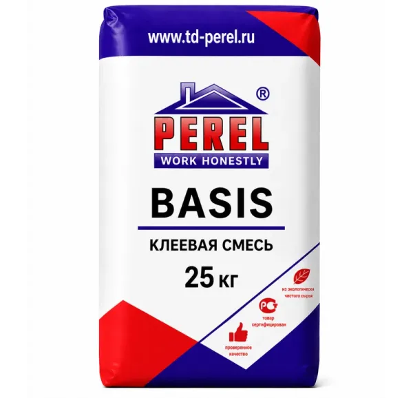 Клеевая смесь Perel Basis 0311
