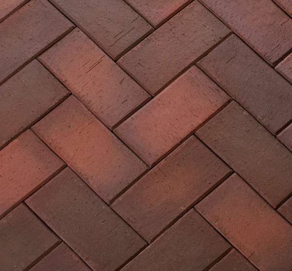 Клинкерная брусчатка ЛСР Глазго, 200x100x50 мм