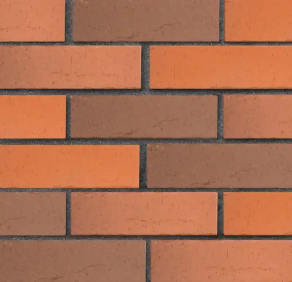 Кирпич клинкерный ЛСР красный флэш Ричмонд винтаж, 250x85x65 мм
