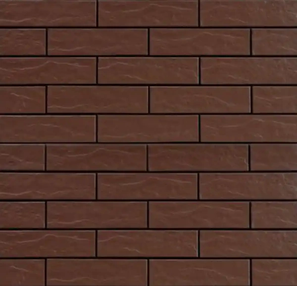 Клинкерная плитка под кирпич Cerrad Brazowa Rustiko, 245x65x6,5 мм