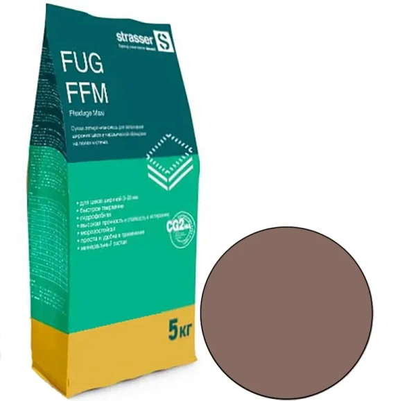 FUG FFM 29 Quick-mix Сухая затирочная смесь для широких швов 3-20 мм, шоколадный