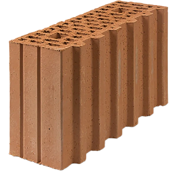 Камень поризованный Poromax-380-1/2-Д 5,3 NF 125*380*219, 125x380x219 мм