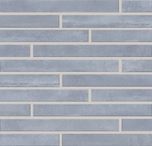 Ригельная плитка под кирпич Rondine Arenosa Blue, 450x48x9,5 мм