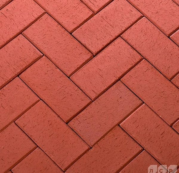 Клинкерная брусчатка ЛСР Лондон, 200x100x50 мм