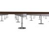 Металлическая опора HILST LIFT metal 115-195мм