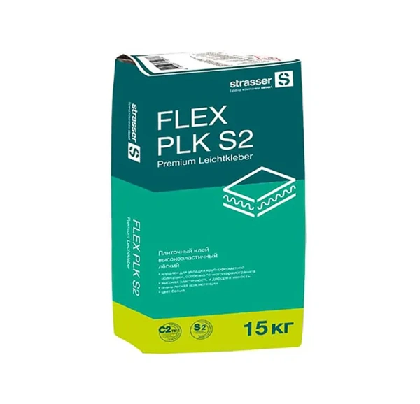 Клей высокоэластичный strasser FLEX PLK S2 белый