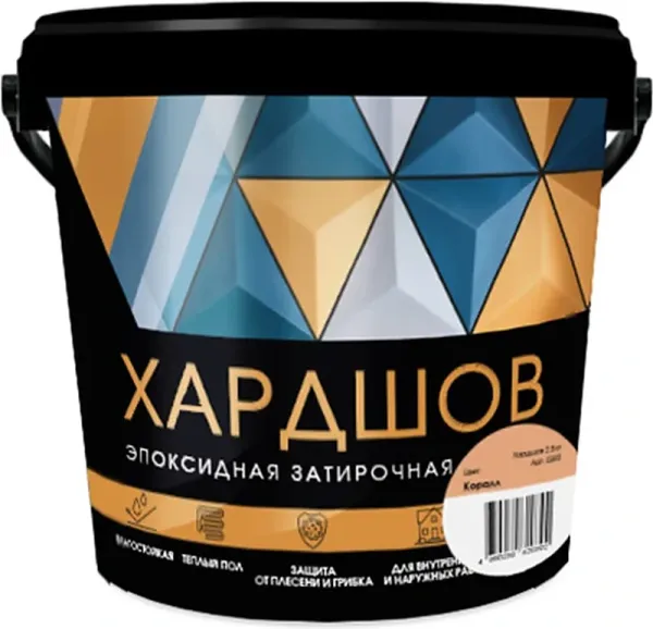 Эпоксидная затирочная смесь Perfekta Хардшов цвет 640 Коралл
