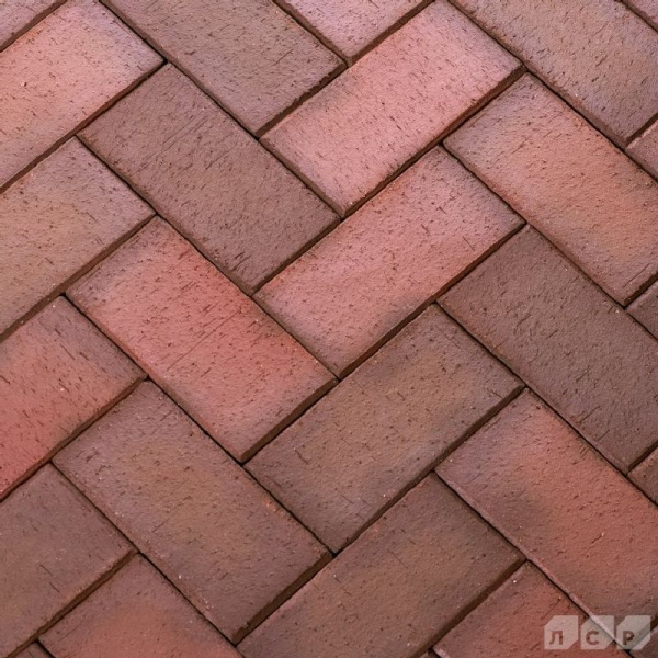 Клинкерная брусчатка ЛСР Ноттингем, 200x100x50 мм