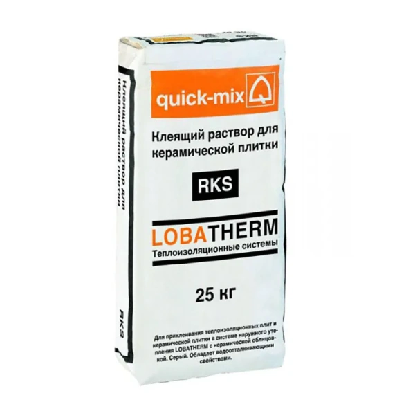 Клеящий раствор для керамической плитки RKS Quick-mix Sievert