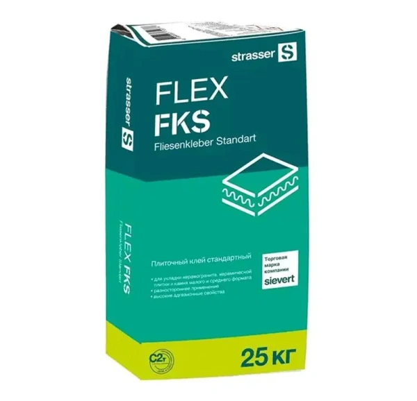 FLEX FKC Quick-mix. Эластичный клей C2 TE S1