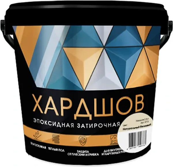 Эпоксидная затирочная смесь Perfekta Хардшов цвет 205 Натуральный бежевый