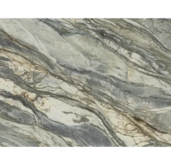 Крупноформатная плитка из керамогранита Paradyz Abstract Green Rect Poler (полированный)