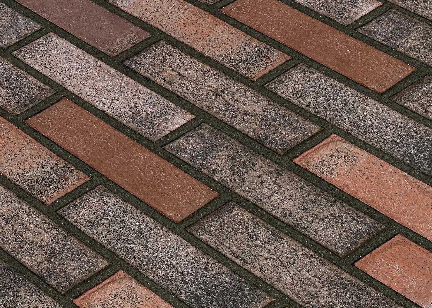 Кирпич клинкерный Plinfa Iron 2306, 215x102x65 мм