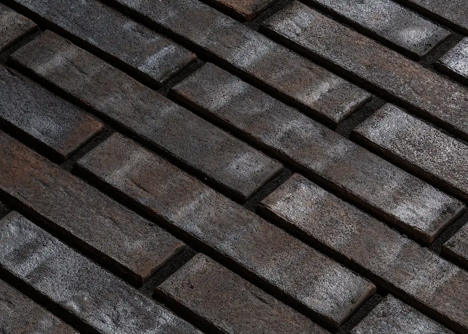 Кирпич клинкерный полнотелый Plinfa Iron 2912, 270x85x50 мм