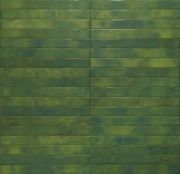 Ригельная плитка под кирпич Rondine Colors Green, 450x48x9,5 мм