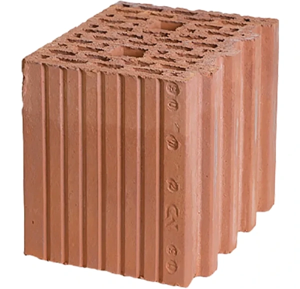 Камень поризованный Poromax-250-1/2-Д 5,5 NF, 197x250x219 мм
