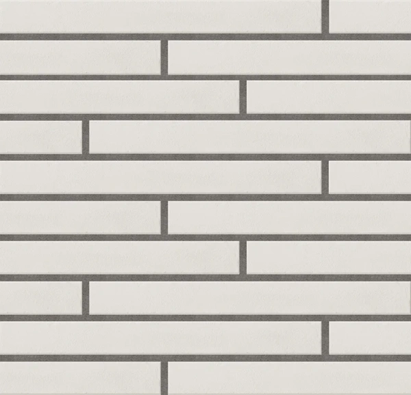 Ригельная плитка под кирпич Rondine Arenosa Total White, 450x48x9,5 мм