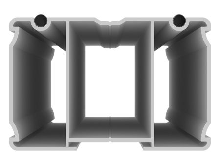 Алюминиевая лага HILST 60x40x4000 мм