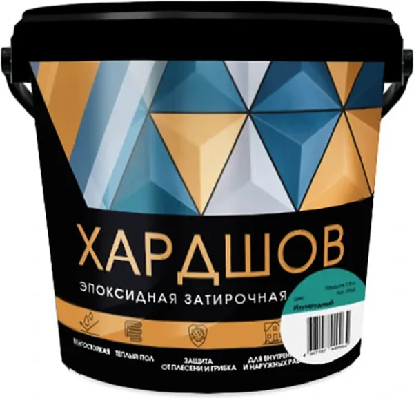 Эпоксидная затирочная смесь Perfekta Хардшов цвет 510 Изумрудный