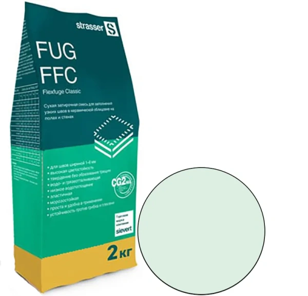 FUG FFC 31 Quick-mix Сухая затирочная смесь для узких швов 1-6 мм, фисташковый