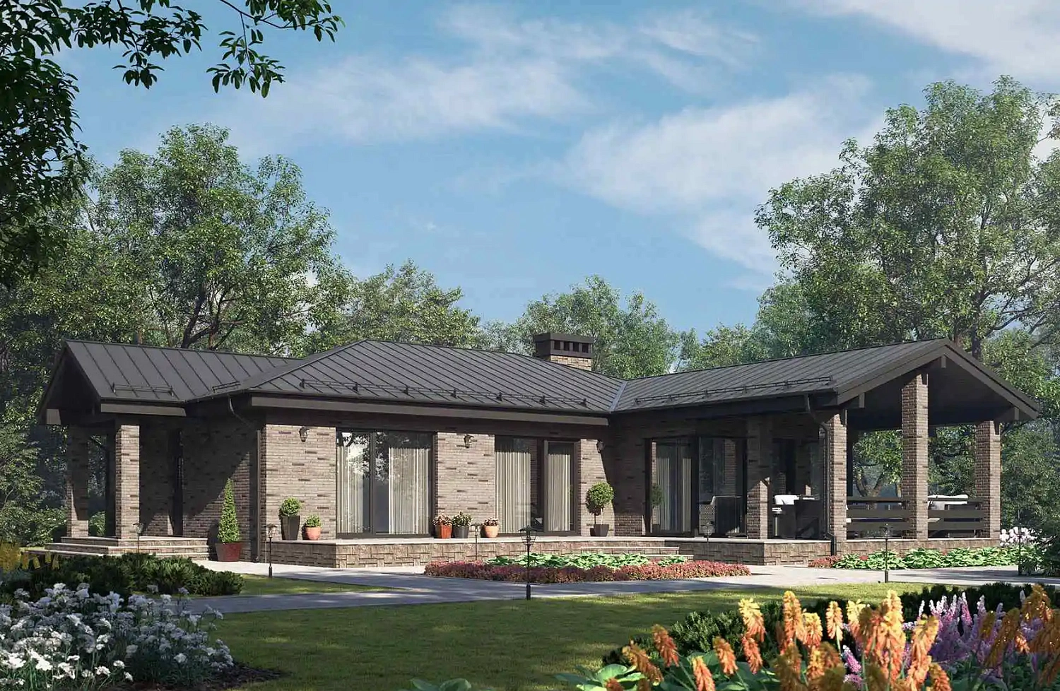 Кирпич клинкерный полнотелый Plinfa Iron 2811, 270x85x50 мм