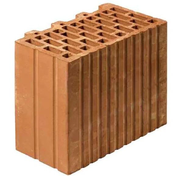 Керамический блок Kerakam 25+ доборный 3,6 NF 129*250*219, 129x250x219 мм